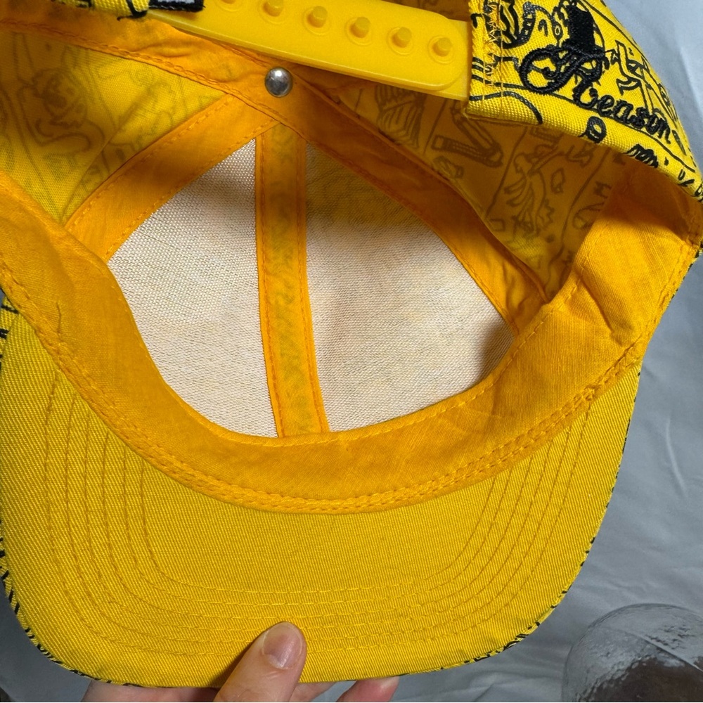 Yellow Graphic Cap - Picture 12 of 12